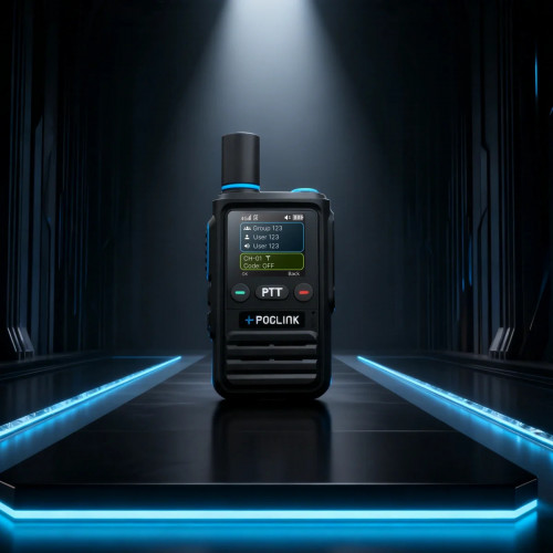 Передовая двухсетевая портативная рация POC-1 Pro 4G + Wi-Fi Global Walkie Talkie